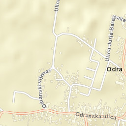 Odra Street Map