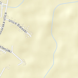 Zadvorsko Street Map