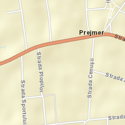 Prejmer Street Map