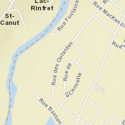 Saint-Canut Street Map