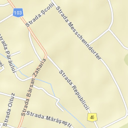 Sânpetru Street Map