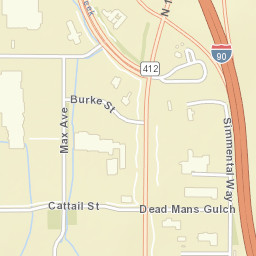 East Valley Center Drive, Bozeman, MT Street Map