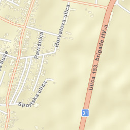 Grad Velika Gorica Street Map