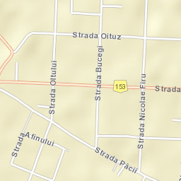 Chișoda Street Map