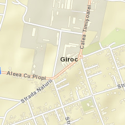 Comuna Giroc Street Map