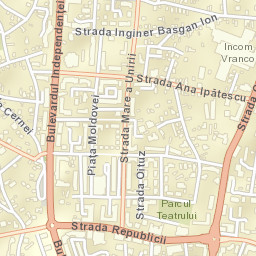 Focșani Street Map