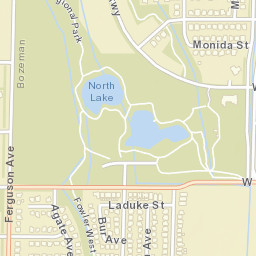 Ferguson Ave, Bozeman, Mt 59718 Street Map