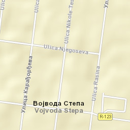 Vojvoda Stepa Street Map