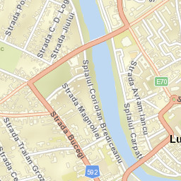 Lugoj Street Map