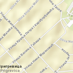 Prigrevica Street Map