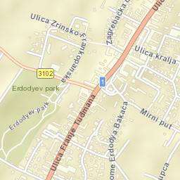 Jastrebarsko Street Map