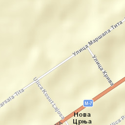 Nova Crnja Street Map