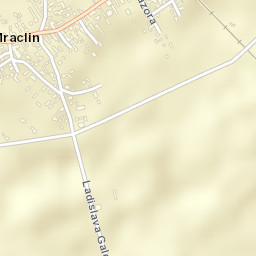 Mraclin Street Map