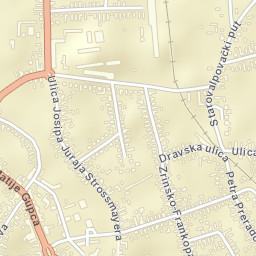 Grad Valpovo Street Map