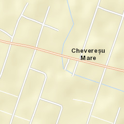 Comuna Chevereşu Mare Street Map