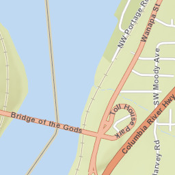 Pacific Crest Trail, Cascade Locks, OR 97014 Street Map