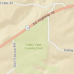 119th Street, Sisseton, SD 57262, USA Street Map