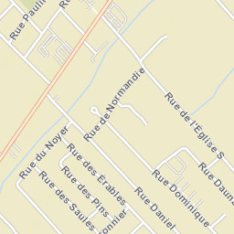 Saint-Amable Street Map