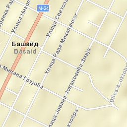Bašaid Street Map
