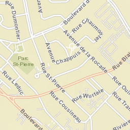 Sainte-Thérèse Street Map