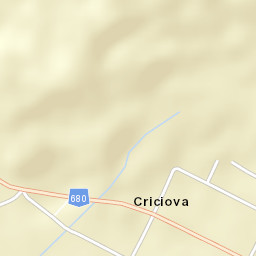 Criciova Street Map
