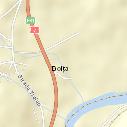 Boița Street Map