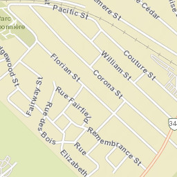 Rosemère Street Map