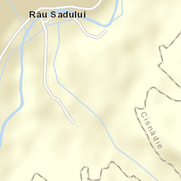 Comuna Râu Sadului Street Map