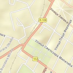 Bečej Street Map
