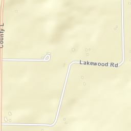 3000 Lakewood Road, Tomahawk, WI Street Map