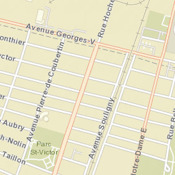 Saint-Victor Street Map