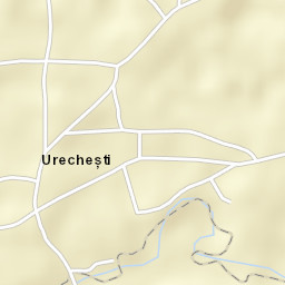 Comuna Urecheşti Street Map