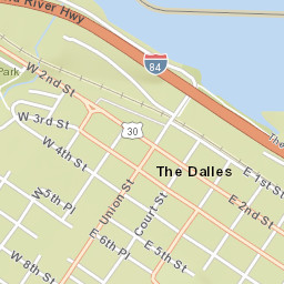 405 Lincoln Street, The Dalles, OR 97058 Street Map