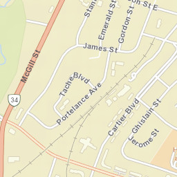 Hawkesbury Street Map