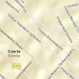 Sonta Street Map