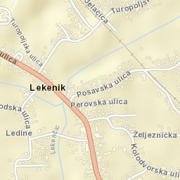 Lekenik Street Map