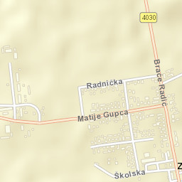 Zdenci Street Map