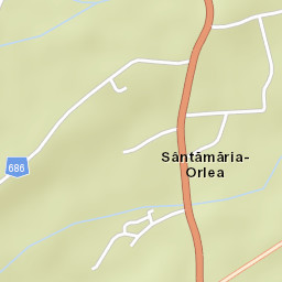 Comuna Sântămăria-Orlea Street Map