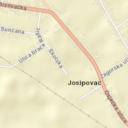 Josipovac Street Map