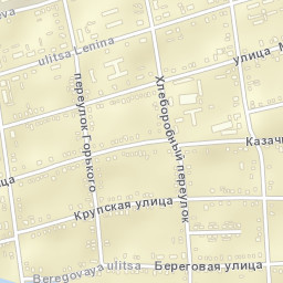 Vyselki Street Map