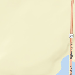 State Highway 25, Eden, SD 57232 Street Map