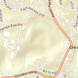 Črnomelj Street Map