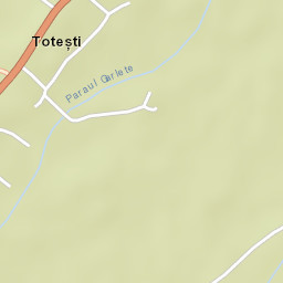 Comuna Toteşti Street Map