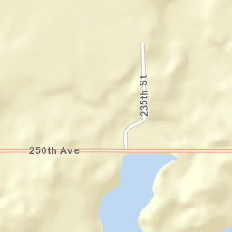 2344-2366 250th Ave Cushing WI Street Map