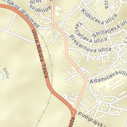 Ilirska Bistrica Street Map