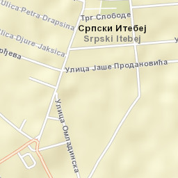 Srpski Itebej Street Map