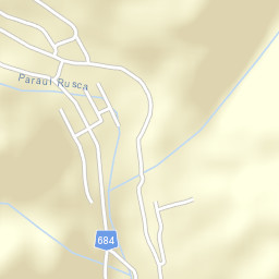 Rusca Montană Street Map