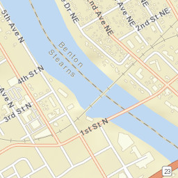 501-515 West Saint Germain Street Saint Cloud MN Street Map