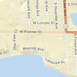 210 South Lake Avenue, Crandon, WI 54520 Street Map