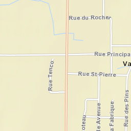 1356-1384 Rue Principale, ST-VALERIEN Street Map